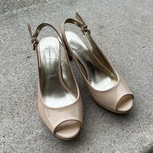 Etienne Aigner Nude Heels